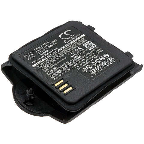 Ascom 660087 Battery 3.7V 700mAh Li-Ion - Compatible Replacement