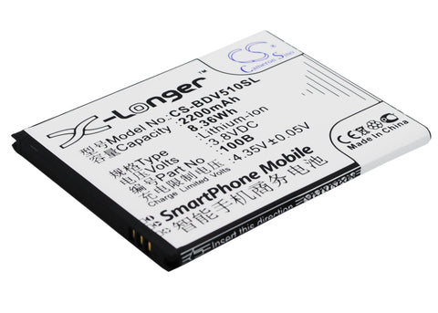 100+ 100B Battery 3.8V 2200mAh Li-Ion - Compatible Replacement