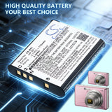 Sony Cyber-shot DSC-W370 Battery 3.7V 770mAh - Compatible Replacement