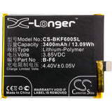 Vivo NEX Battery 3.85V 3400mAh - Compatible Replacement
