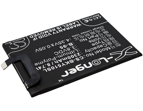 Vivo B-95 Battery 3.8V 2300mAh Li-Polymer - Compatible Replacement
