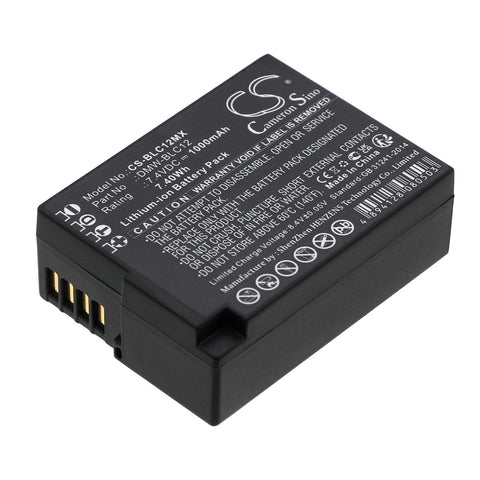 Panasonic Lumix DMC-GX8KBODY Battery 7.4V 1000mAh - Compatible Replacement