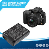 Panasonic Lumix DMC-ZS7S Battery 7.4V 1050mAh - Compatible Replacement