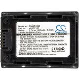 Samsung HMX-H205BN Battery 3.7V 1800mAh - Compatible Replacement