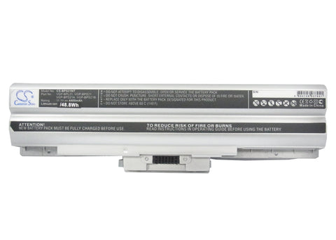 Sony VAIO VGN-CS11Z/T Battery 11.1V 4400mAh - Compatible Replacement
