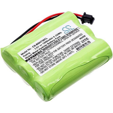 Bosch CT-COM 314 Battery 3.6V 1200mAh - Compatible Replacement