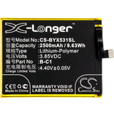 CS-BYX531SL battery product image 4
