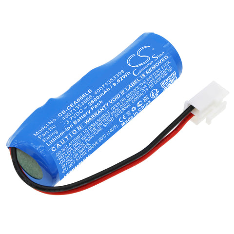 Eaton GUIDELED Battery 3.7V 2600mAh - Compatible Replacement