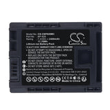Canon FS100 Flash Memory Camcorder Battery 7.4V 2400mAh - Compatible Replacement