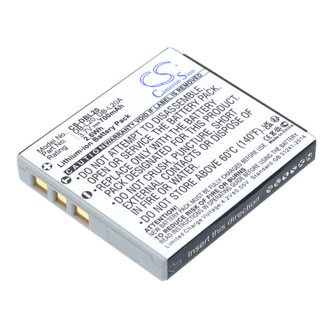 Cameron Sino CS-DBL20 battery product view; supplier source 4