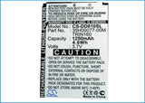 Vodafone VPA Compact GPS Battery 3.7V 1250mAh - Compatible Replacement