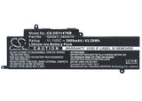 Dell Inspiron 11 3158 Battery 11.1V 3900mAh - Compatible Replacement