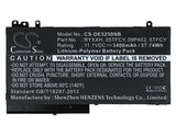 Dell Latitude E5570 Battery 11.1V 3400mAh - Compatible Replacement