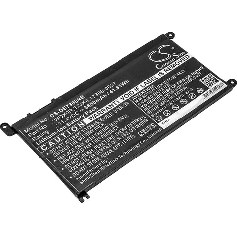 Dell Inspiron 14 5000 5482 2-in-1 Battery 11.4V 3650mAh - Compatible Replacement