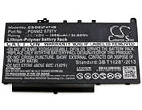 Dell Latitude 12 E7470 Battery 11.1V 3300mAh - Compatible Replacement