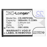 Simvalley Easy 5 Plus Battery 3.7V 900mAh - Compatible Replacement