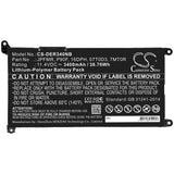 Dell Inspiron 14 5000 5482 2-in-1 Battery 11.4V 3400mAh - Compatible Replacement