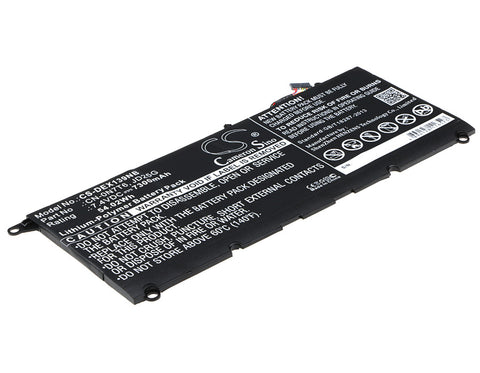 Dell XPS 13 9350 Battery 7.4V 7300mAh - Compatible Replacement