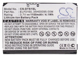 Cameron Sino CS-DTS1SL — flat whole battery with label