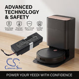 Ecovacs 201-2441-0404 Battery 14.4V 5000mAh - Compatible Replacement