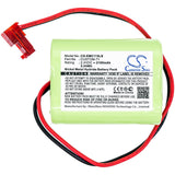 Lithonia LV S 1 R 120/277 EL N UM 4X Battery 2.4V 2100mAh - Compatible Replacement