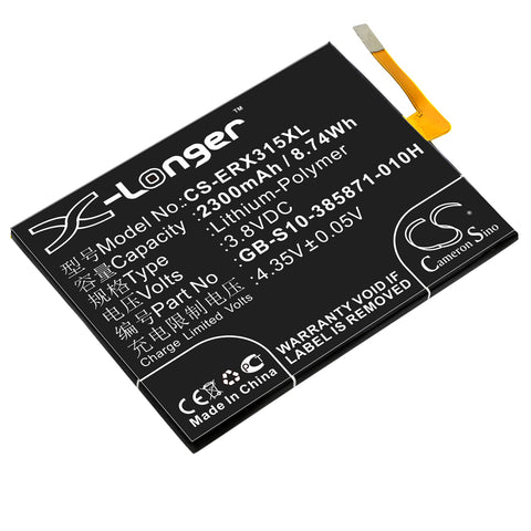 Sony Ericsson F3111 Battery 3.8V 2300mAh Li-Polymer - Compatible Replacement