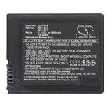 Sony DCR-PC120BT Battery 7.4V 1400mAh - Compatible Replacement
