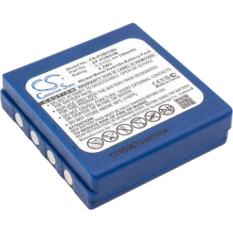 HBC Radiomatic Micron 5 Battery 6V 700mAh - Compatible Replacement