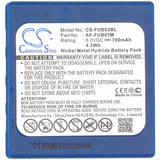 HBC Radiomatic Micron 5 Battery 6V 700mAh - Compatible Replacement