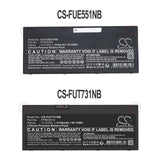 Fujitsu FMVNBP247 Battery 14.4V 3450mAh - Compatible Replacement