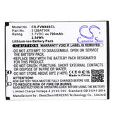 FRITZ!Fon MT-F Battery 3.7V 700mAh - Compatible Replacement
