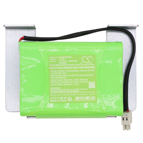 GEZE 80100404 Battery 24V 2000mAh - Compatible Replacement