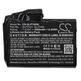 Glovii GLI7426 Battery 7.4V 2000mAh - Compatible Replacement