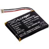 Garmin 010-11925-00 Battery 3.7V 400mAh - Compatible Replacement