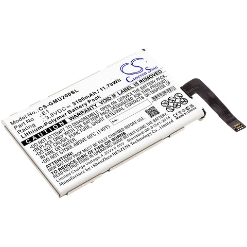 GlocalMe E1 Battery 3.8V 3100mAh Li-Polymer - Compatible Replacement