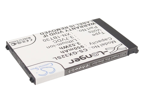 Sharp GX-T25 Battery 3.7V 950mAh Li-Ion - Compatible Replacement