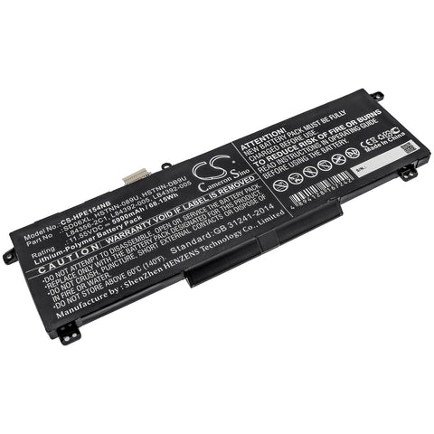 HP Omen 15-EK0011TX Battery 11.55V 5900mAh - Compatible Replacement