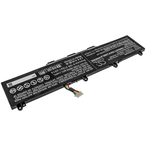 HP ZBook Firefly 15 G7 Battery 11.55V 4300mAh - Compatible Replacement