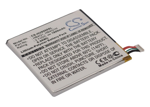 Huawei Ascend D Quad XL Battery 3.7V 1800mAh - Compatible Replacement