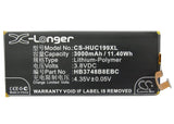 Huawei Ascend G7-UL20 Battery 3.8V 3000mAh - Compatible Replacement