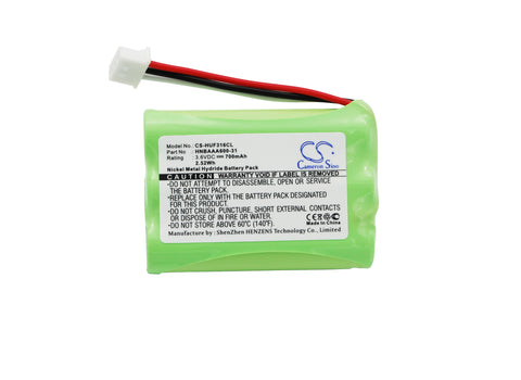 Huawei F317 Battery 3.6V 700mAh - Compatible Replacement