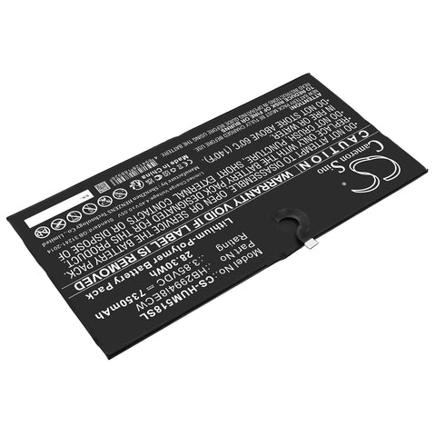 Huawei CMR-AL19 Battery 3.85V 7350mAh Li-Polymer - Compatible Replacement