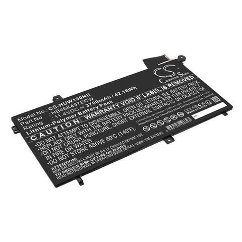 Huawei MateBook D Battery 11.4V 3700mAh Li-Polymer - Compatible Replacement