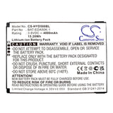 Honeywell EDA51K Battery 3.8V 4000mAh - Compatible Replacement