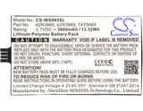 IBM xSeries Battery 3.7V 3600mAh - Compatible Replacement