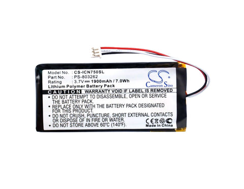 CS-ICN750SL battery product image 1