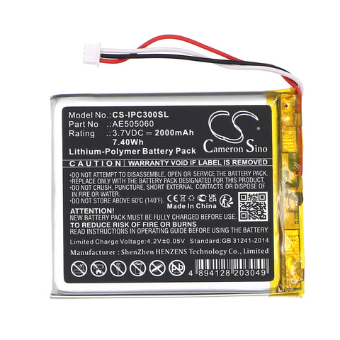 Apple A1059 Battery 3.7V 2000mAh - Compatible Replacement