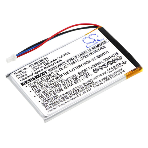 Garmin 361-00019-11 Battery 3.7V 1250mAh - Compatible Replacement