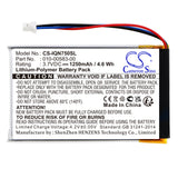 Cameron Sino CS-IQN750SL Battery 1250 mAh Li-Polymer — product view 2