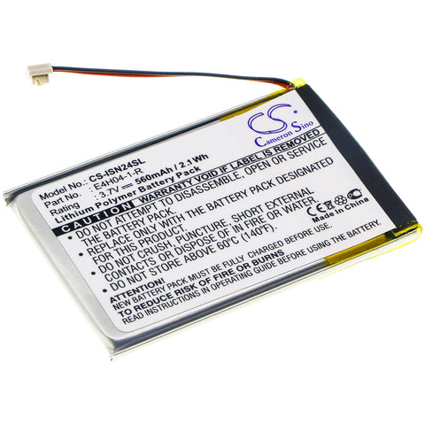 Insignia E4H04-1-R Battery 3.7V 560mAh Li-Polymer - Compatible Replacement
